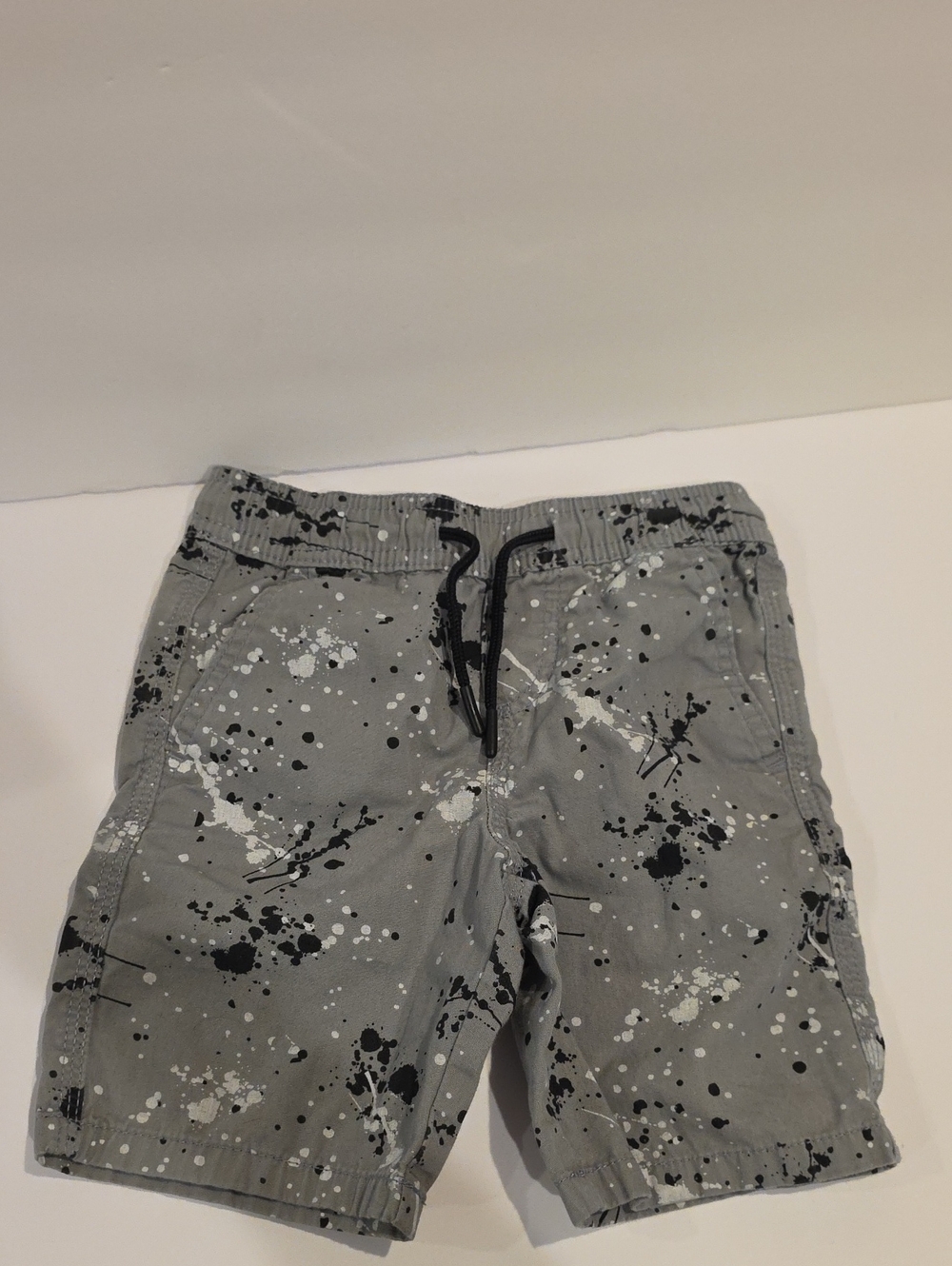 Primark 98cm 2-3 Years Shorts Drawstring Splatter Paint